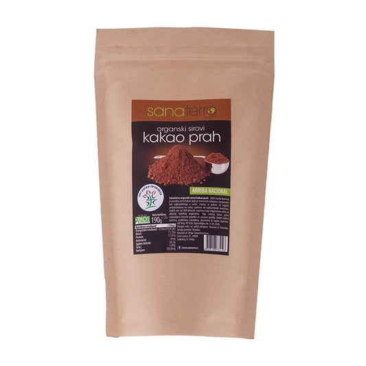 Organski sirovi kakao prah 175g